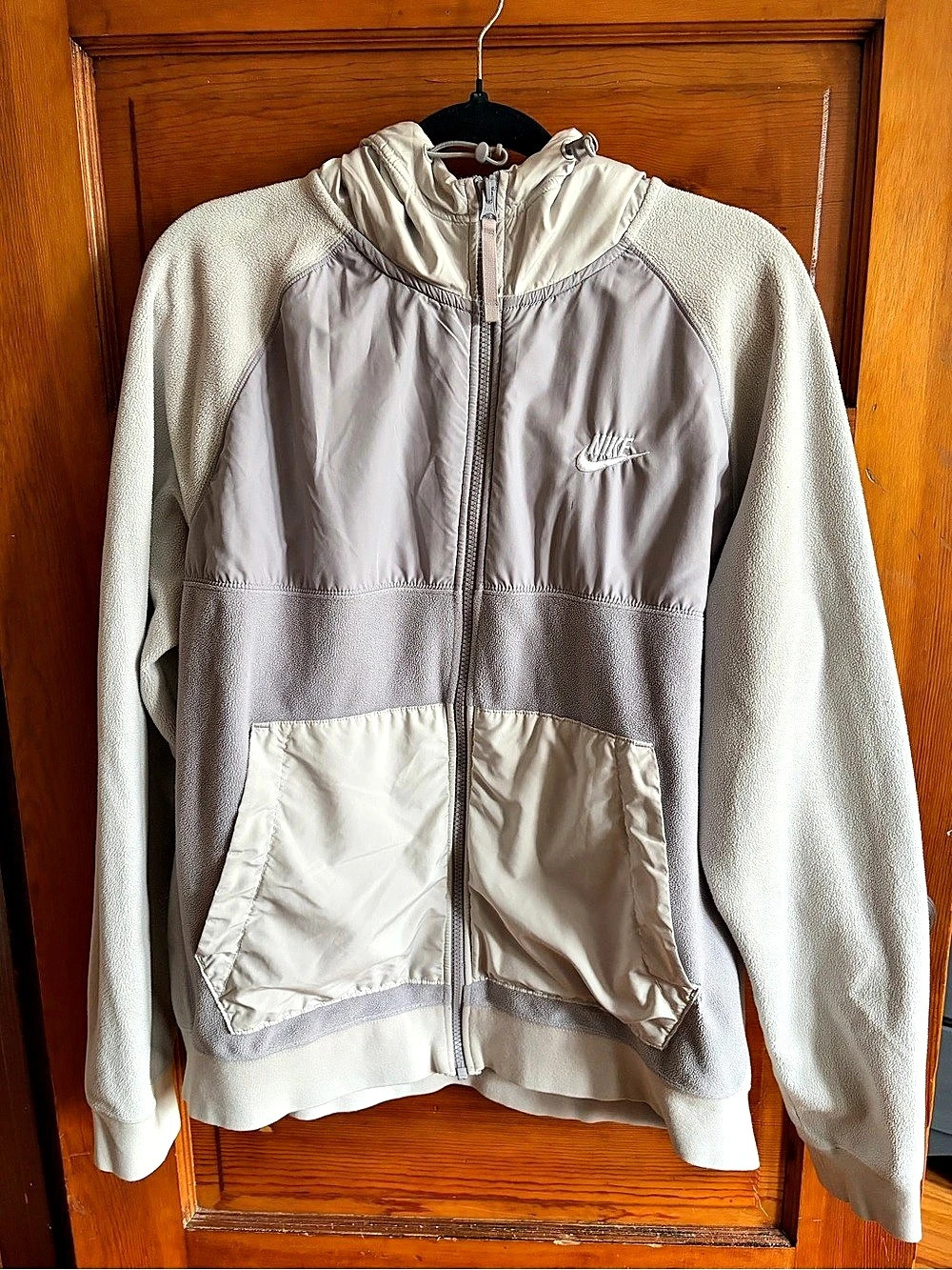 Nike Sportswear Full-Zip Polar Fleece Color Block Hoodie